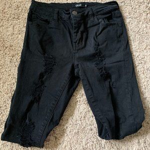 Skinny Black Ripped Jeans